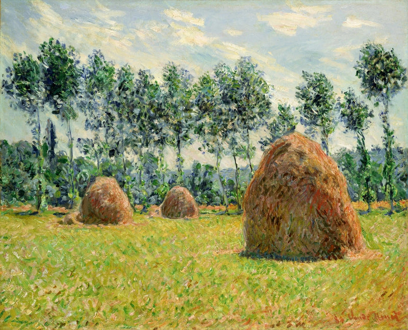 Grinding wheels in Giverny W902 - Claude Monet