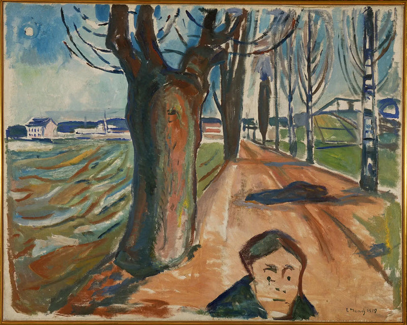 Murder on the Road - Edvard Munch