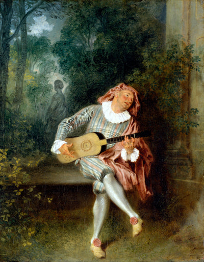 Mezzetin - Antoine Watteau - Alpha Reproduction