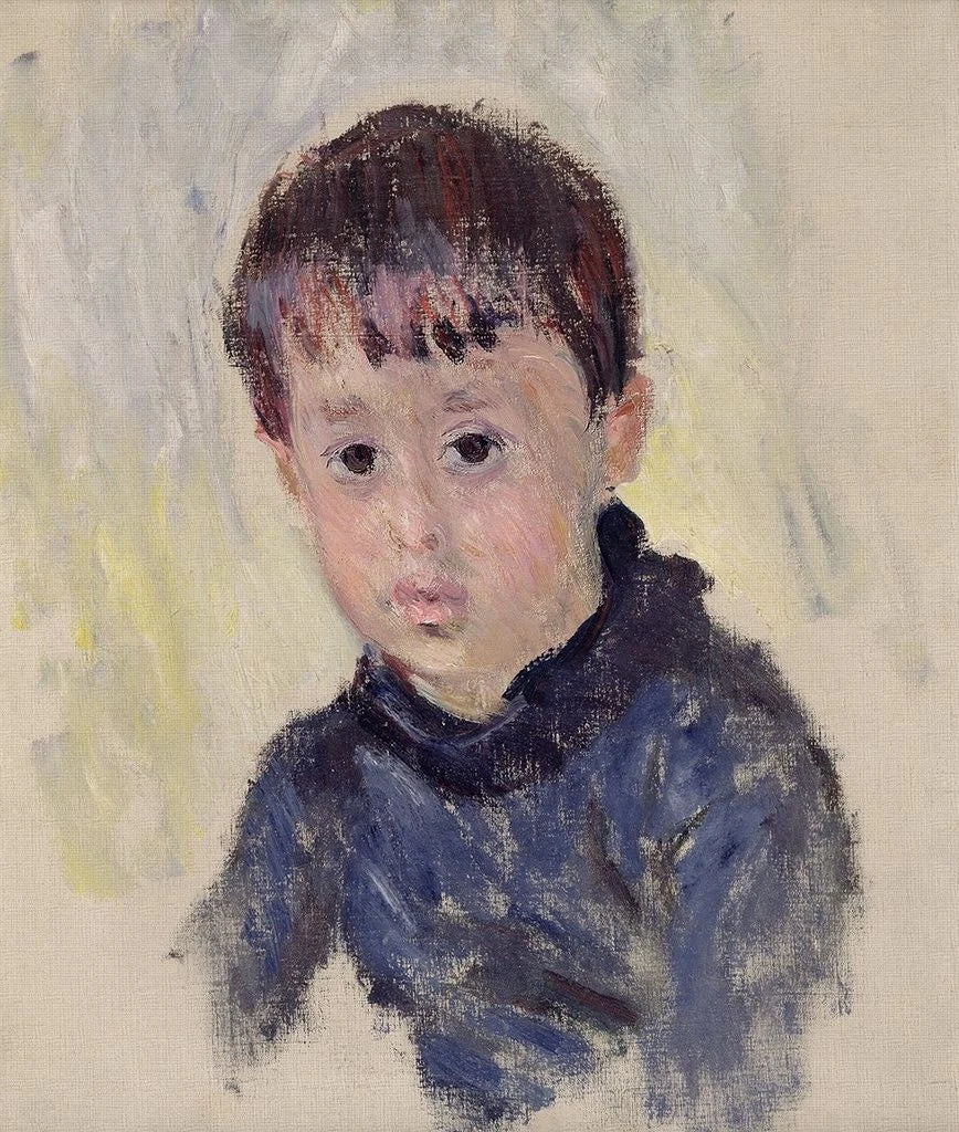 Michel Monet in the Blue Sweater - Claude Monet