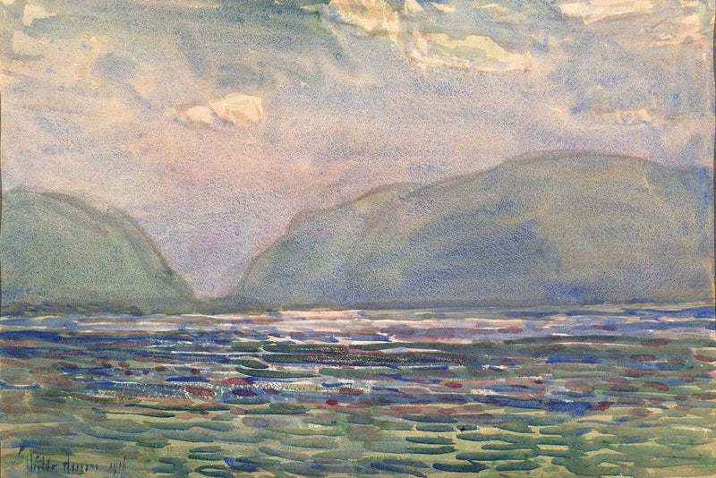 Noon above Newburgh - Childe Hassam