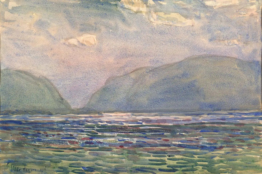 Noon above Newburgh - Childe Hassam