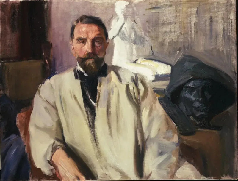 Miguel Blay and Fábregas - Joaquín Sorolla