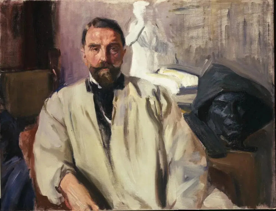 Miguel Blay and Fábregas - Joaquín Sorolla