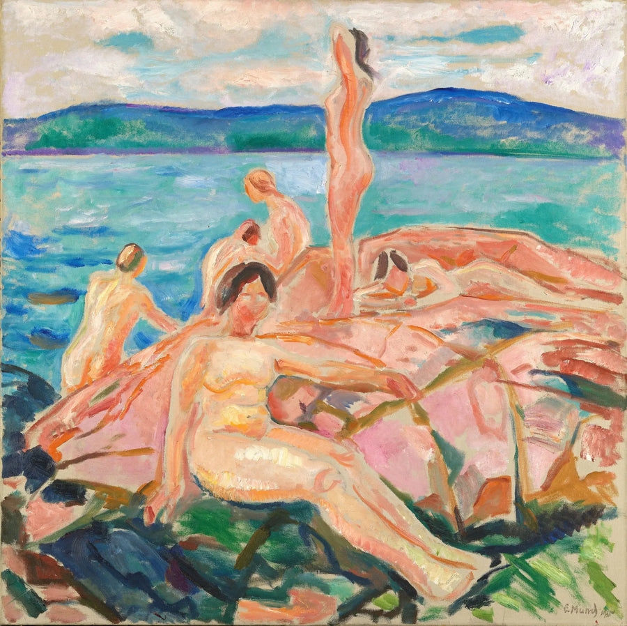 Mid-Summer - Edvard Munch