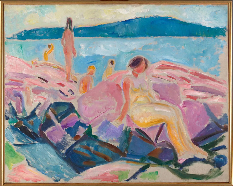 Mid-Summer - Edvard Munch