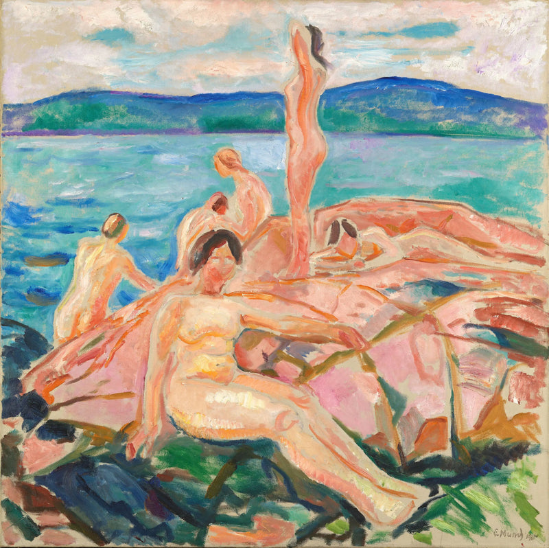 Mid-Summer - Edvard Munch