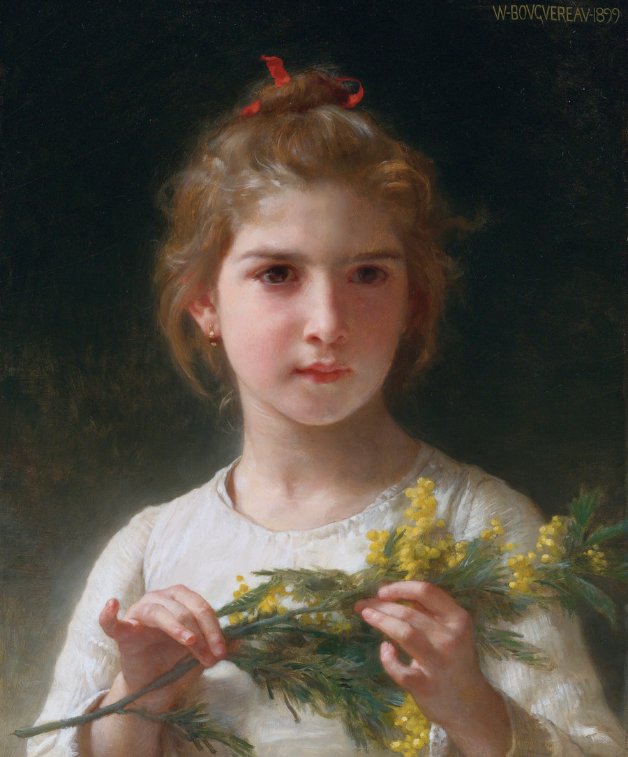 Mimosa - Bouguereau