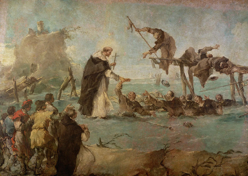 Miracle of a Dominican Saint - Francesco Guardi