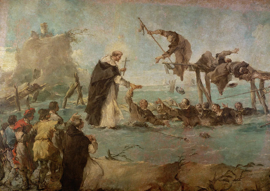Miracle of a Dominican Saint - Francesco Guardi