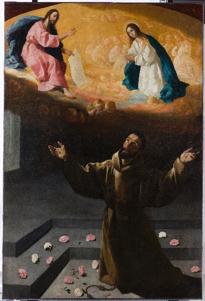 Miracle de la Portioncule - Francisco de Zurbarán