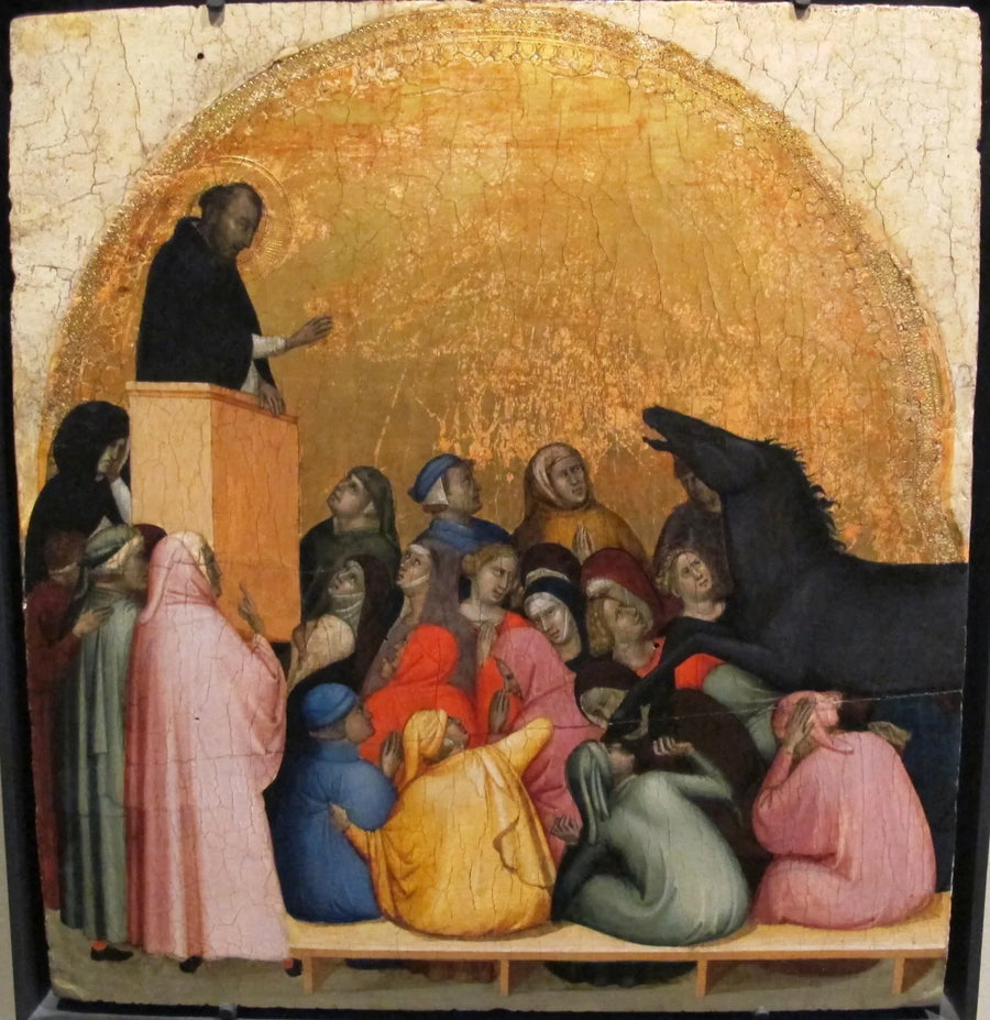 Miracle of Saint Peter Martyr - Bernardo Daddi