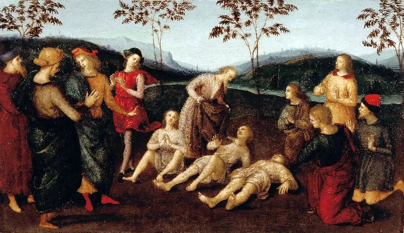 Miracle of Eusebius of Cremona, circa 1502-1503 - Raphaël