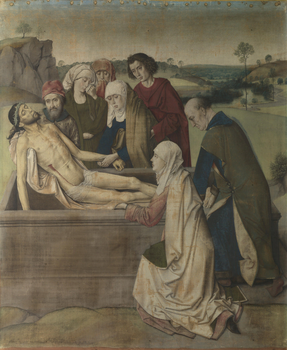 Mise au tombeau - Dirk Bouts - Alpha Reproduction