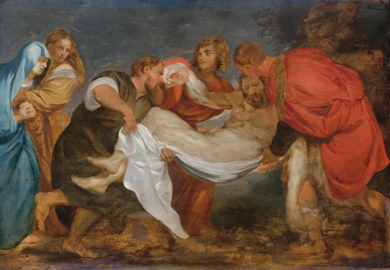 Entombment of Christ - Peter Paul Rubens