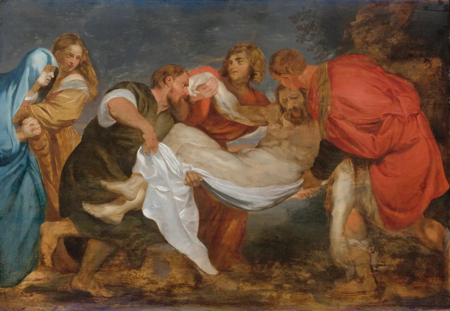 Entombment of Christ - Peter Paul Rubens