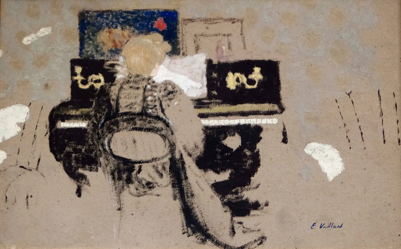 Misia at the piano - Édouard Vuillard