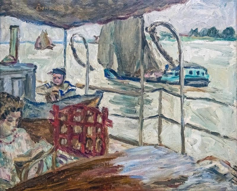Misia Sert on Edwards' Ship - Pierre Bonnard