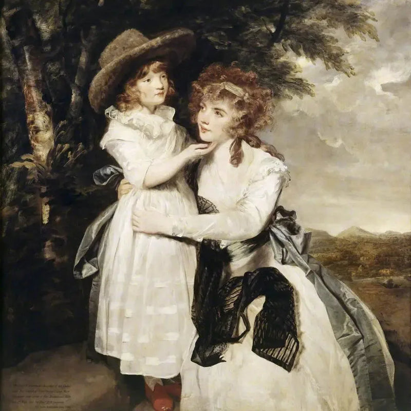 Miss Cocks and her Niece - Joshua Reynolds