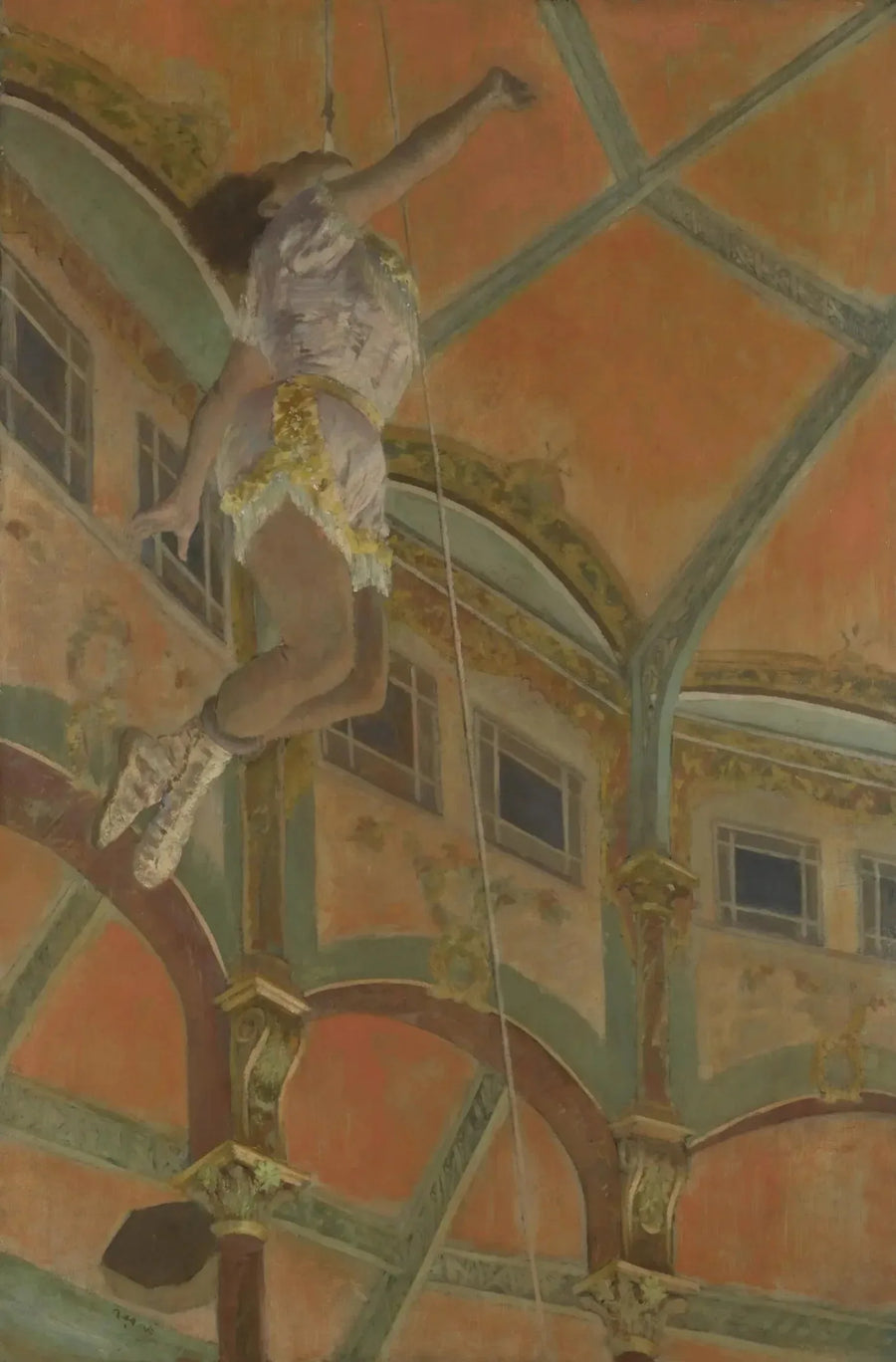 Mademoiselle La La at the Cirque Fernando - Edgar Degas