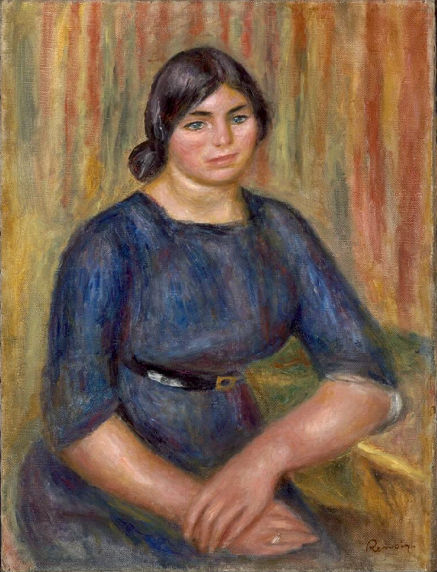 Portrait of Mlle Estable - Pierre-Auguste Renoir