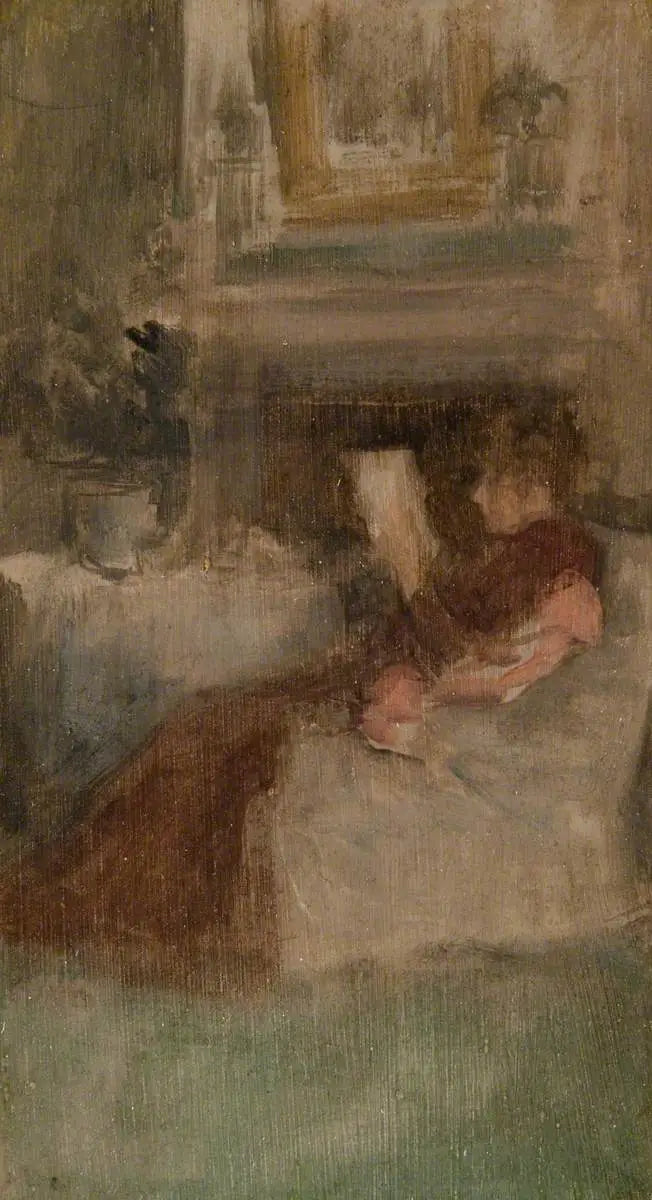 Miss Ethel Philip Reading - James Abbott McNeill Whistler