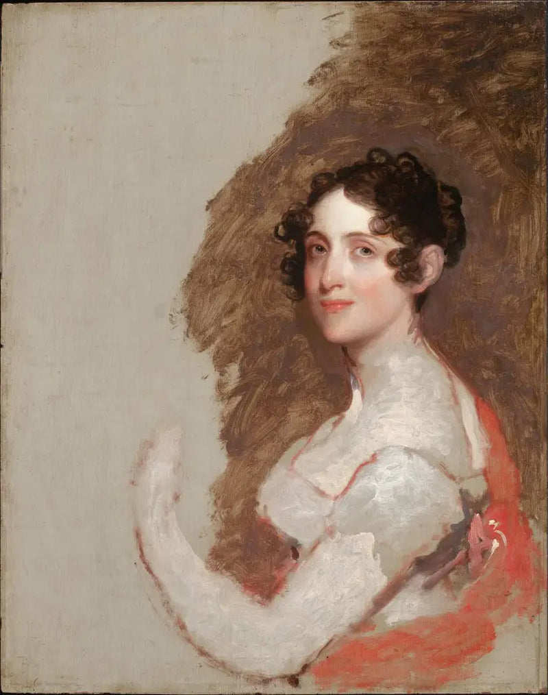 Mrs. Charles Stewart (Delia Tudor) - Gilbert Stuart