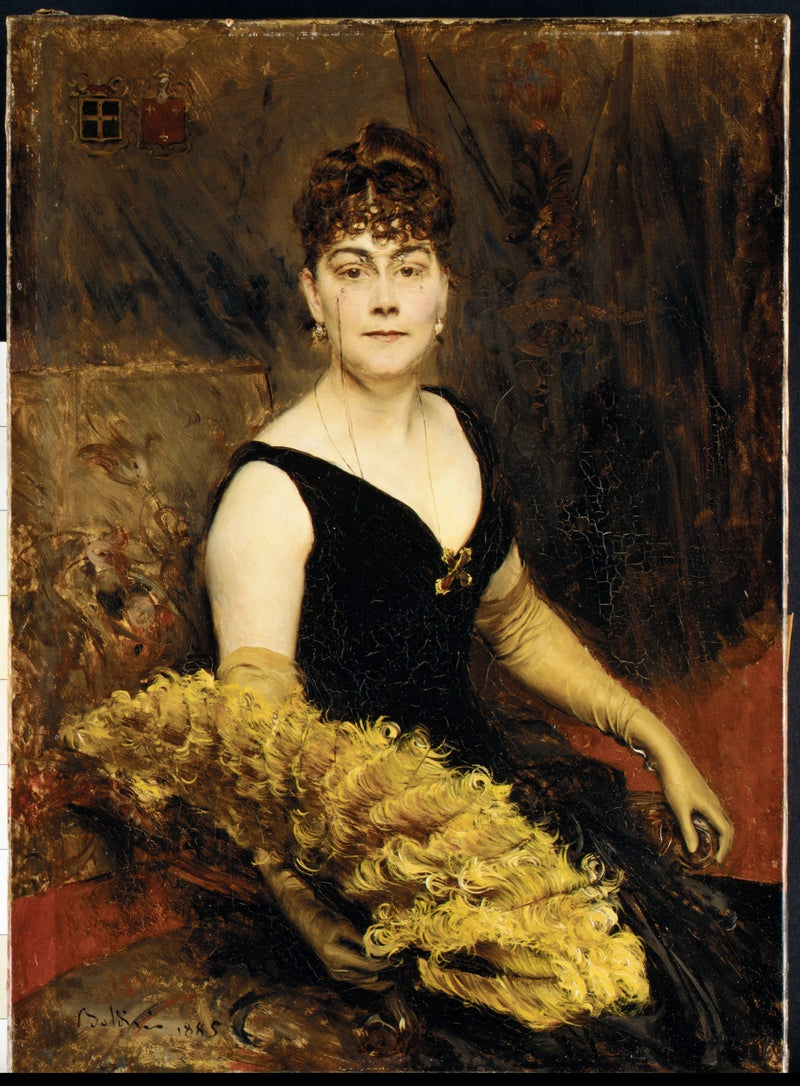 Mrs. Charles Warren-Cram (Ella Brooks Carter, 1846–1896) - Giovanni Boldini