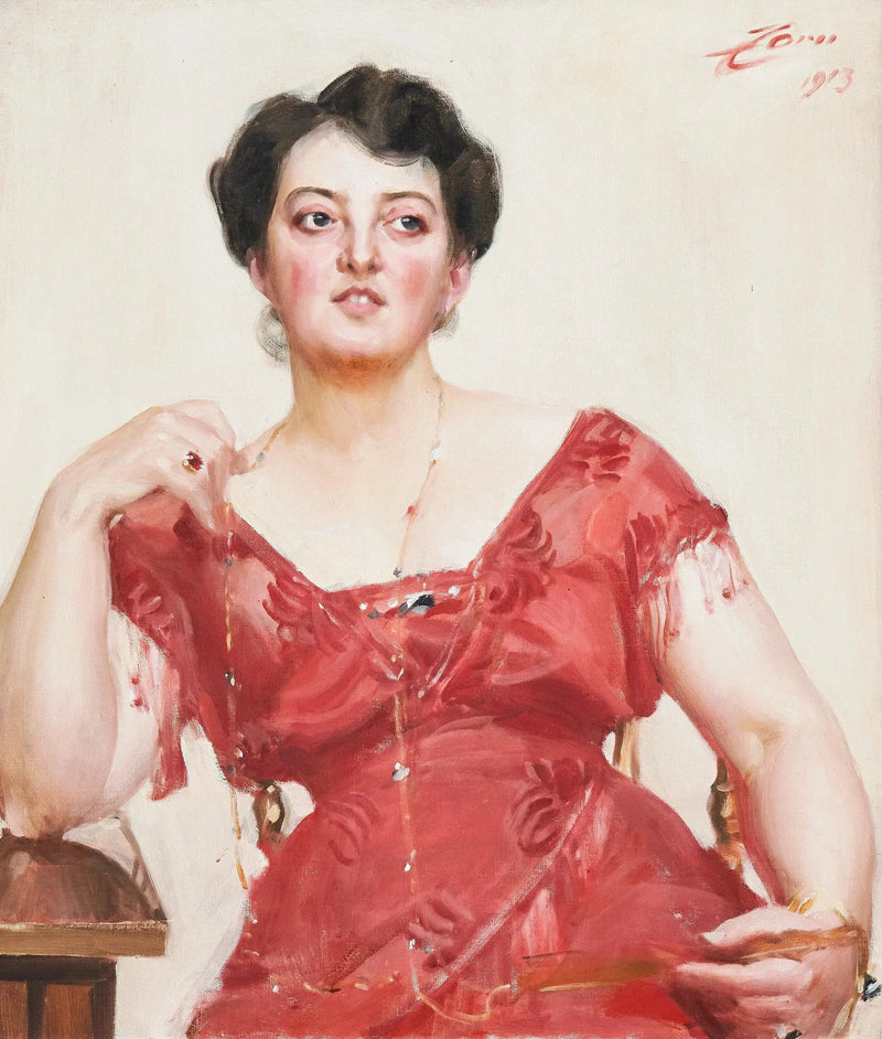 Mrs. Dagny Pineus - Anders Zorn