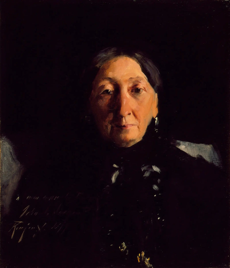 Mrs. François Buloz (Christine Blaze) - John Singer Sargent