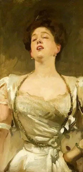 Mrs. George Batten Singing - John Singer Sargent