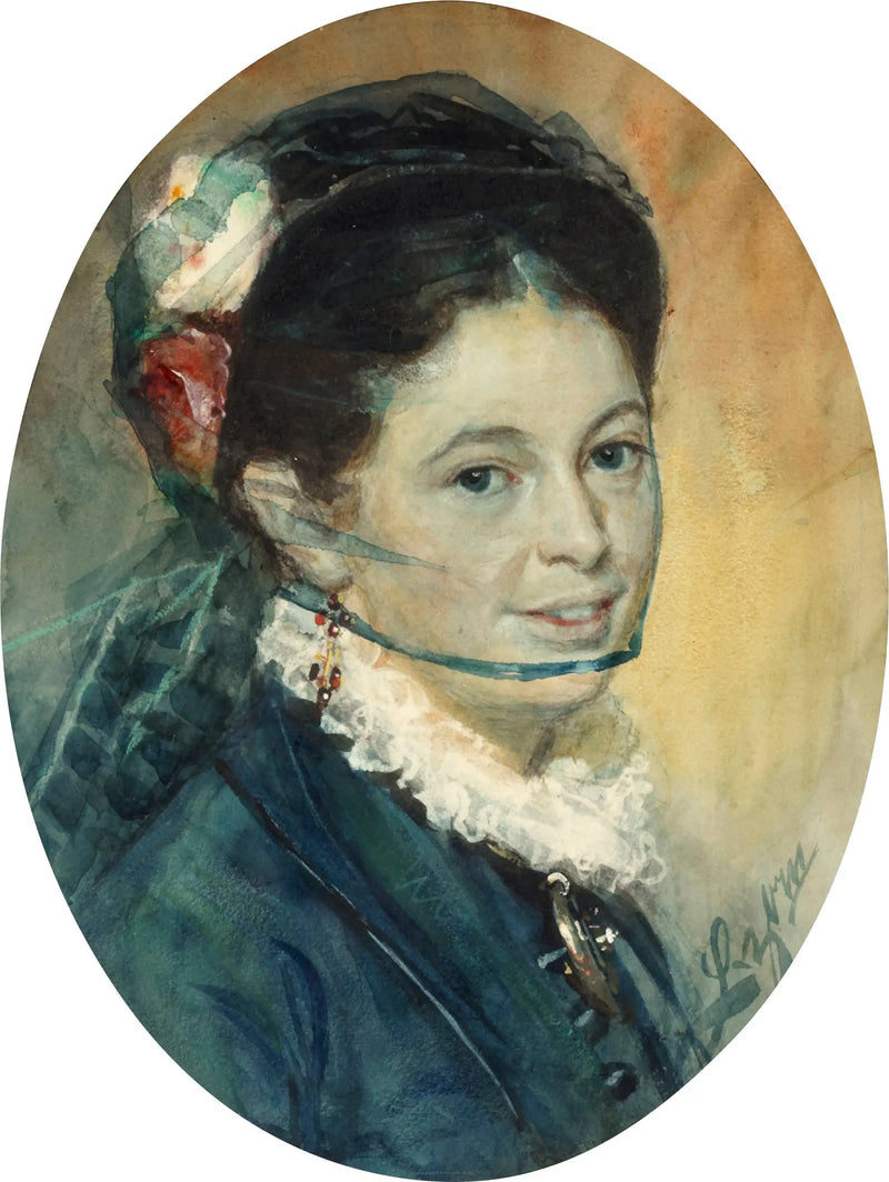 Mrs. Hulda Hæggström - Anders Zorn