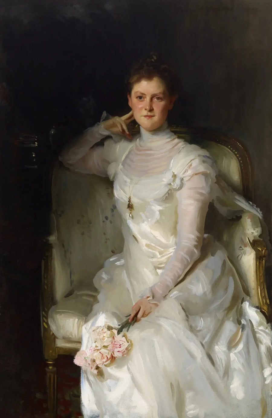 Mrs. Joshua Montgomery Sears (Sarah Choate Sears) - John Singer Sargent