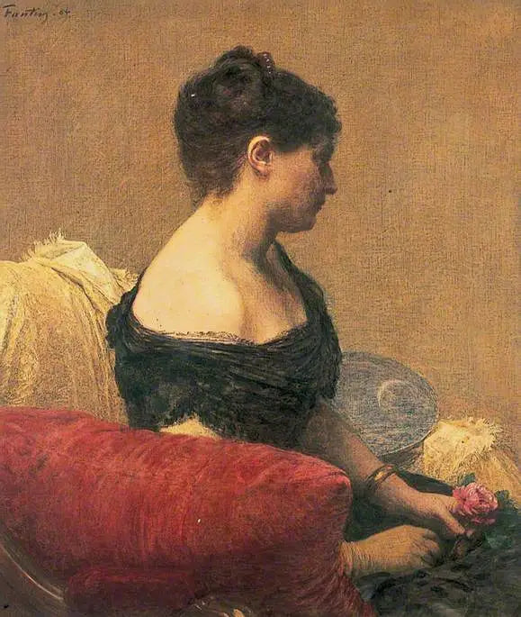 Mrs. Léon Maître - Henri Fantin-Latour