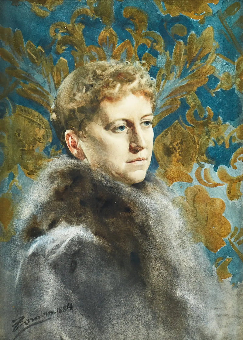Mrs. Mackenzie - Anders Zorn