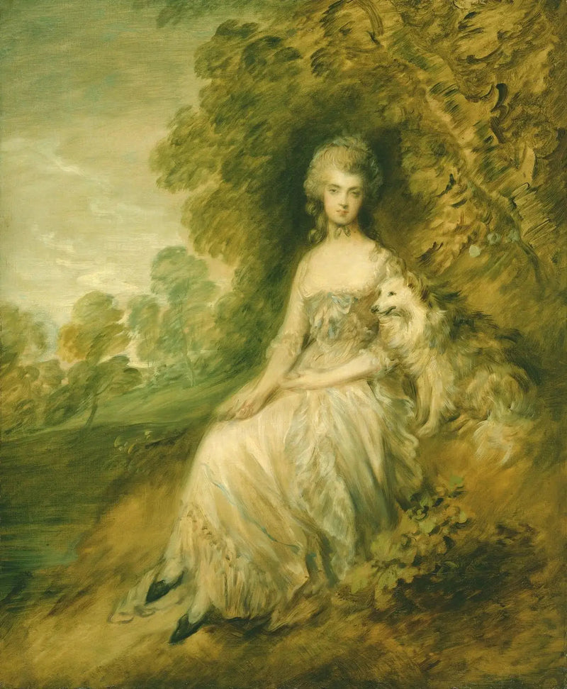 Mrs. Mary Robinson (1758-1800) - Thomas Gainsborough