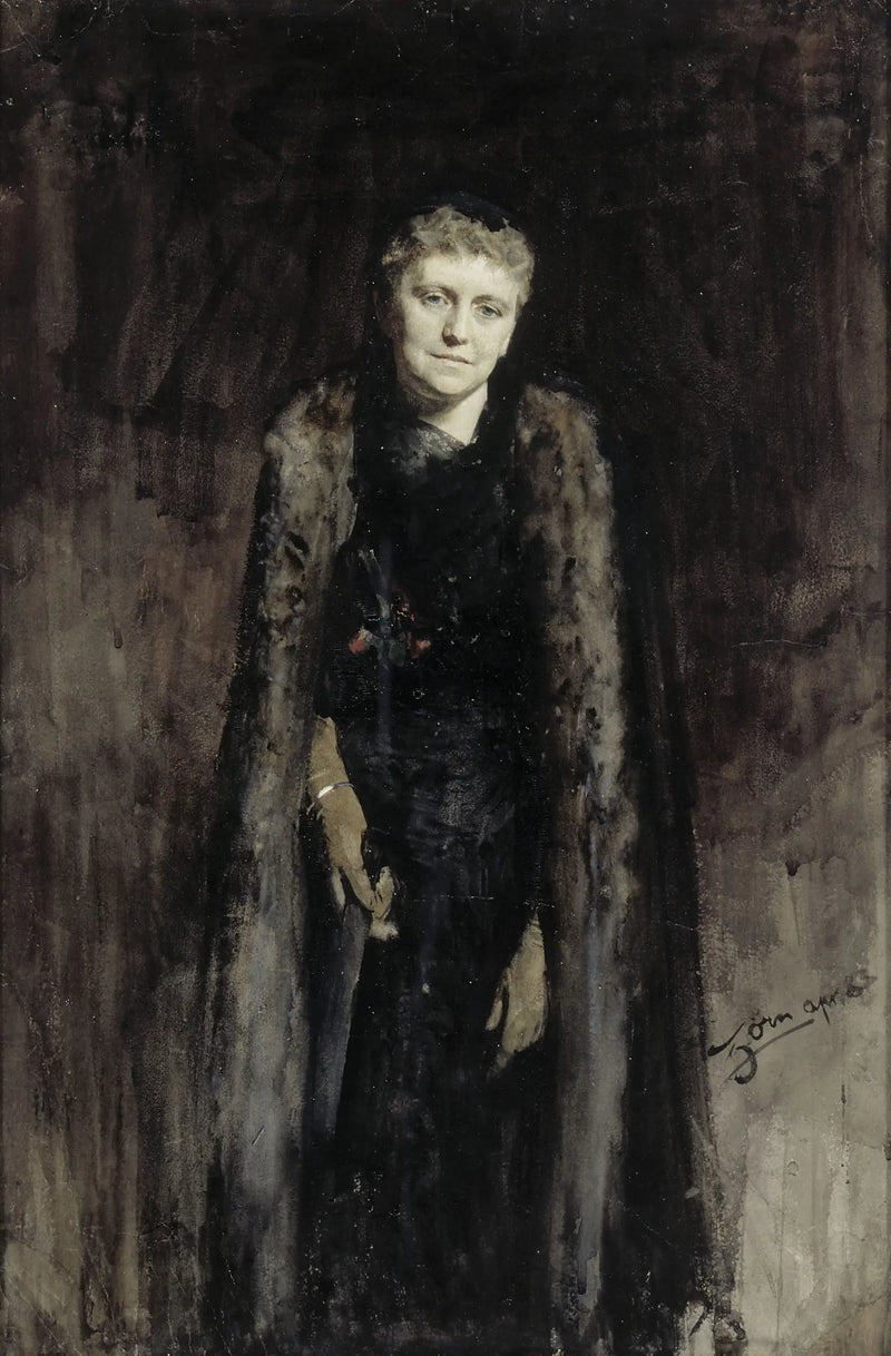 Mrs. Morewood - Anders Zorn