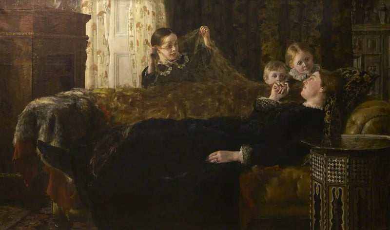 Mrs. Mortimer Collier and her family - John Collier