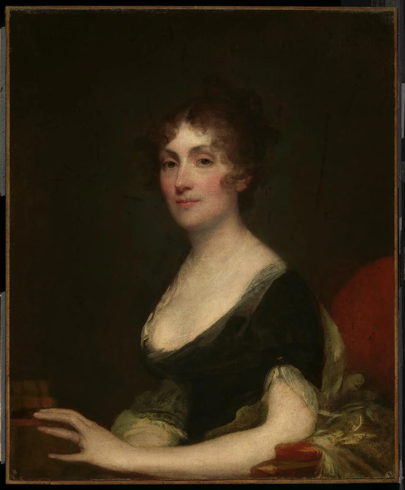 Mrs. Perez Morton (Sarah Wentworth Apthorp) - Gilbert Stuart