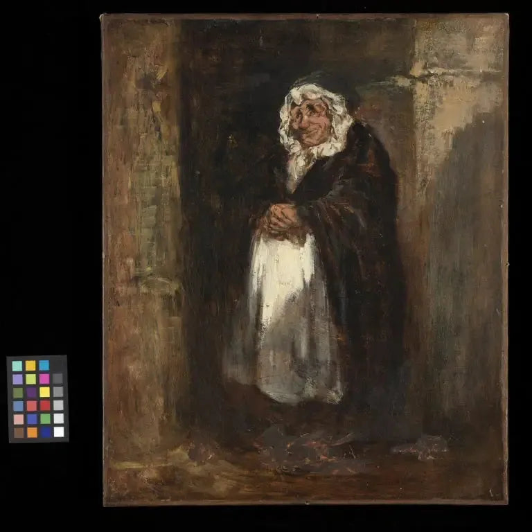Mrs. Pipelet, the concierge - Honoré Daumier