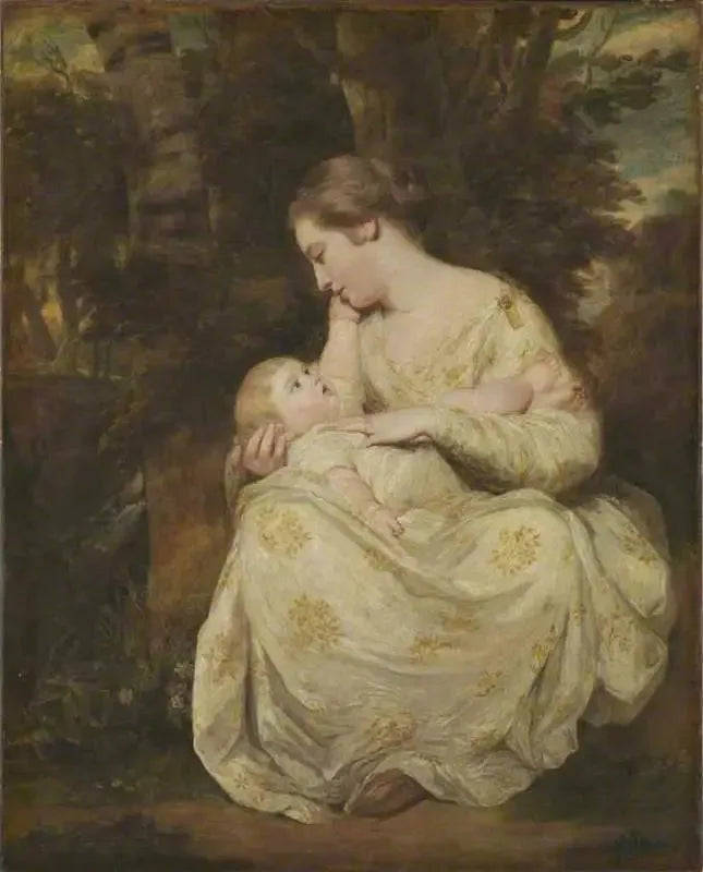 Mrs. Susanna Hoare and her child - Joshua Reynolds