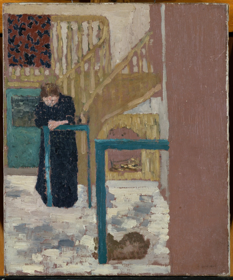 Mrs. Vuillard in a scenographer's studio - Édouard Vuillard