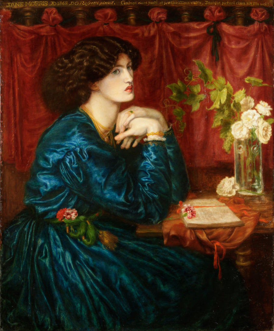 Mrs. William Morris - Dante Gabriel Rossetti