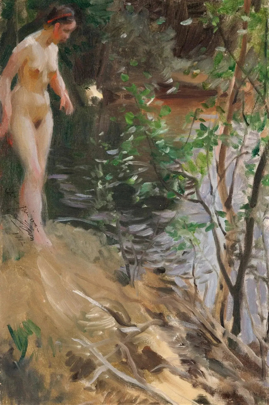 Shore Model - Anders Zorn
