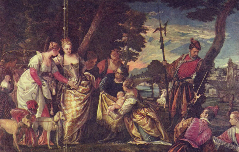 Moses Saved from the Waters - Paul Véronèse