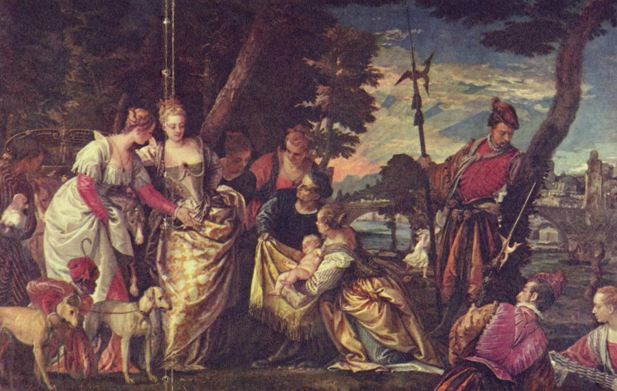 Moses Saved from the Waters - Paul Véronèse