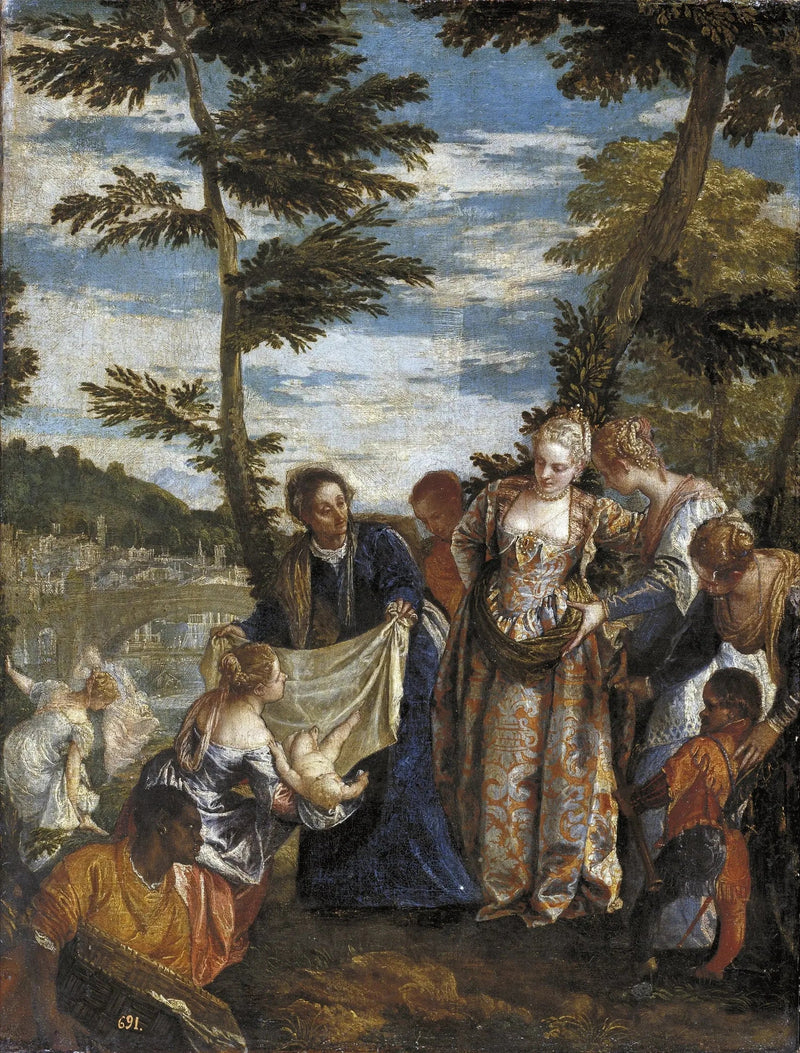 Moses Saved from the Waters - Paul Véronèse