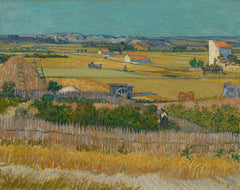 The Harvest in La Crau, F412 - Vincent van Gogh