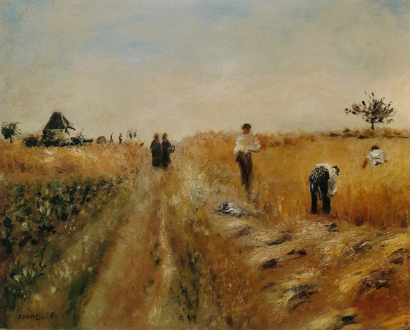 Harvesters - Pierre-Auguste Renoir
