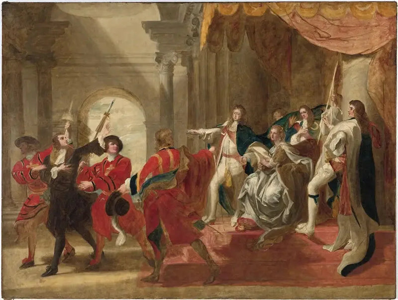 Monmouth before James II - John Singleton Copley